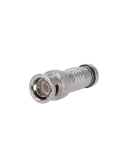 MARCA BLANCA Conector - BNC rápido de compresión - Compatible con RG59