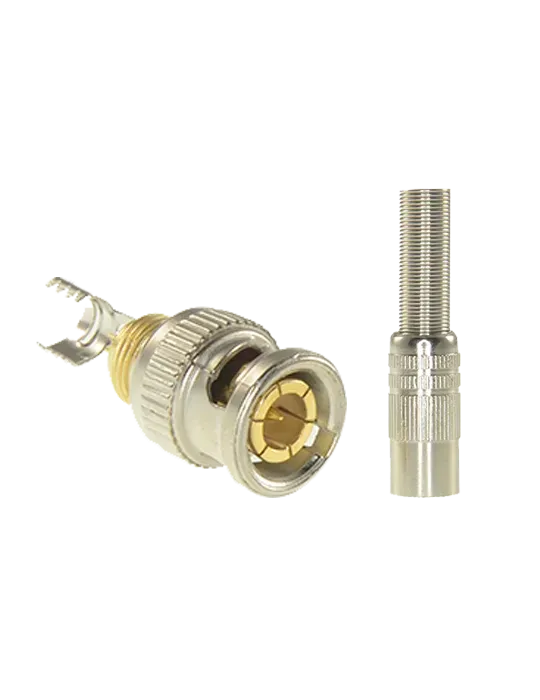SAFIRE Conector SAFIRE - BNC para soldar - Adaptado a RG59 - Incluye t