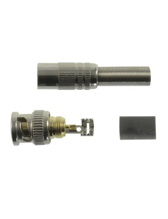 SAFIRE Conector SAFIRE - BNC para soldar - Adaptado a RG59 - Incluye t