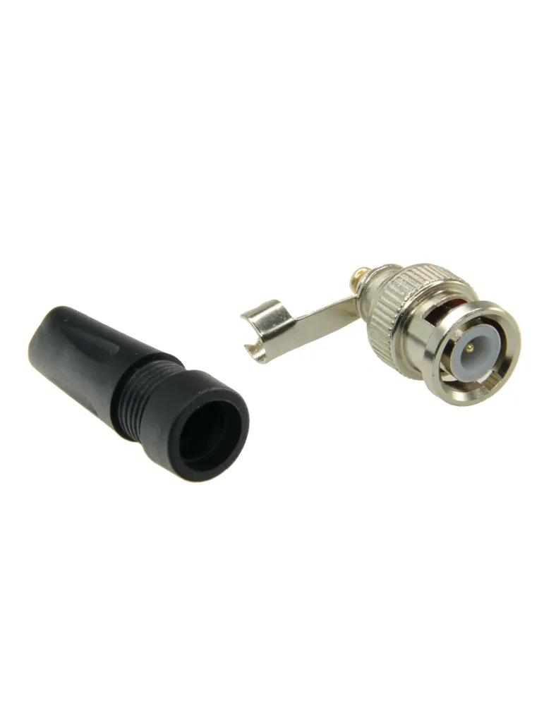 SAFIRE Conector SAFIRE - BNC para atornillar - Compatible con cualquie