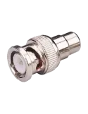 SAFIRE Conector - BNC macho - RCA hembra - 25 mm (Fo) - 10 mm (An) - 5