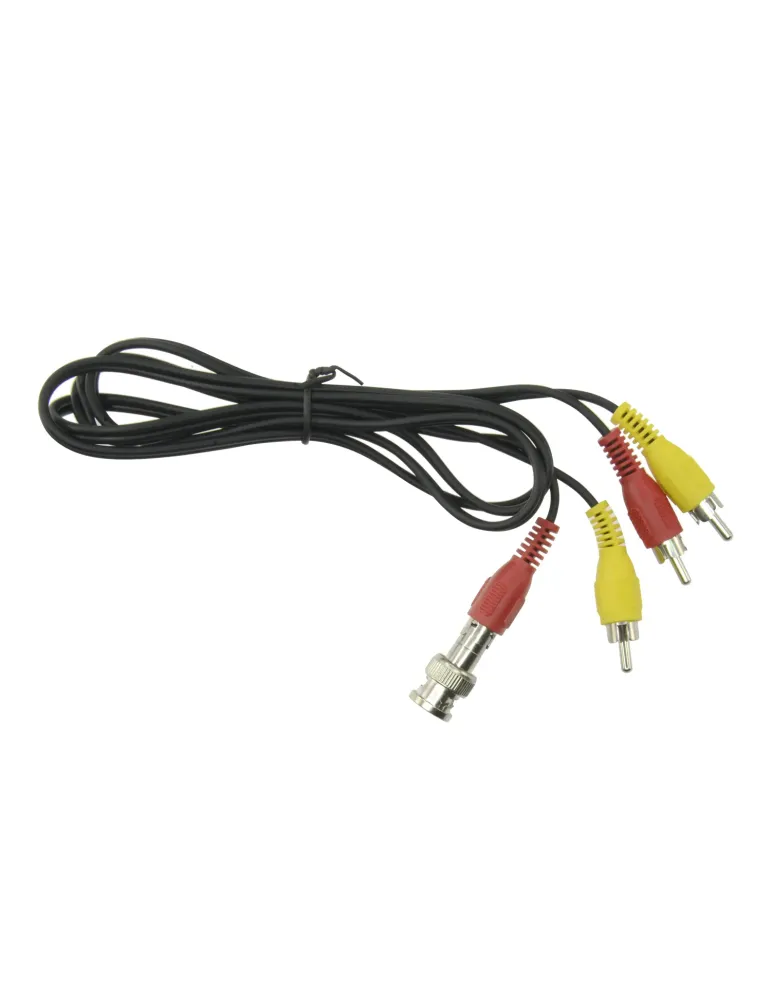 SAFIRE Conector - BNC macho - RCA hembra - 25 mm (Fo) - 10 mm (An) - 5