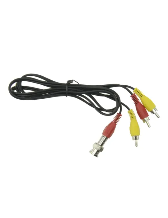 SAFIRE Conector - BNC macho - RCA hembra - 25 mm (Fo) - 10 mm (An) - 5