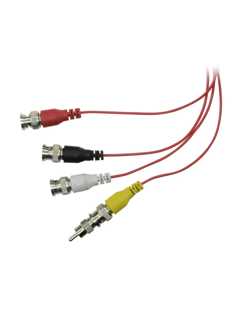 SAFIRE Conector - BNC hembra - RCA macho - 35 mm (Fo) - 10 mm (An) - 5