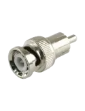 SAFIRE Conector SAFIRE - BNC macho - RCA macho - 32 mm (Fo) - 13 mm (A