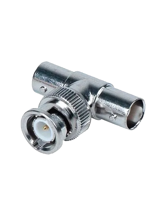 SAFIRE Conector SAFIRE derivador tipo ″T″ - BNC macho - 2 BNC hembra -