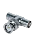 SAFIRE Conector SAFIRE derivador tipo ″T″ - BNC macho - 2 BNC hembra -