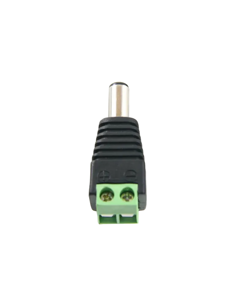 Safire - Conector DC macho - Salida +/ de 2 terminales - 38 mm (Fo) -