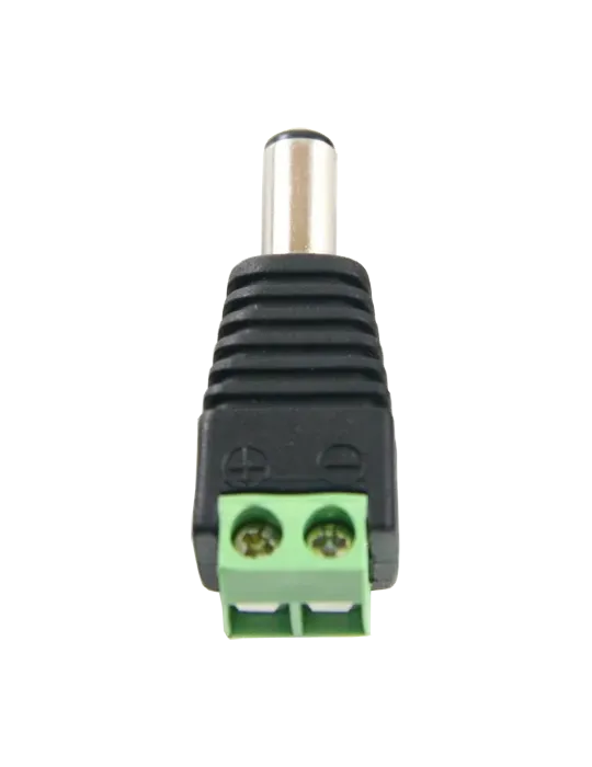 Safire - Conector DC macho - Salida +/ de 2 terminales - 38 mm (Fo) -