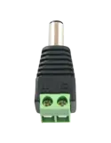 Safire - Conector DC macho - Salida +/ de 2 terminales - 38 mm (Fo) -