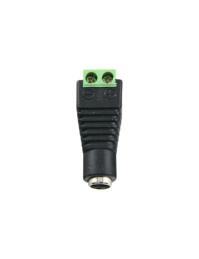 SAFIRE Conector SAFIRE - DC hembra - Salida +/ de 2 terminales - 36 mm