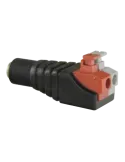 Safire - Conector DC hembra de fácil conexionado - Salida +/ de 2 term