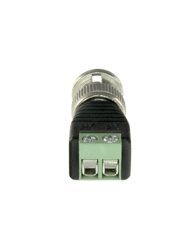 Safire - Conector BNC macho - Salida +/ de 2 terminales - 40 mm (Fo) -