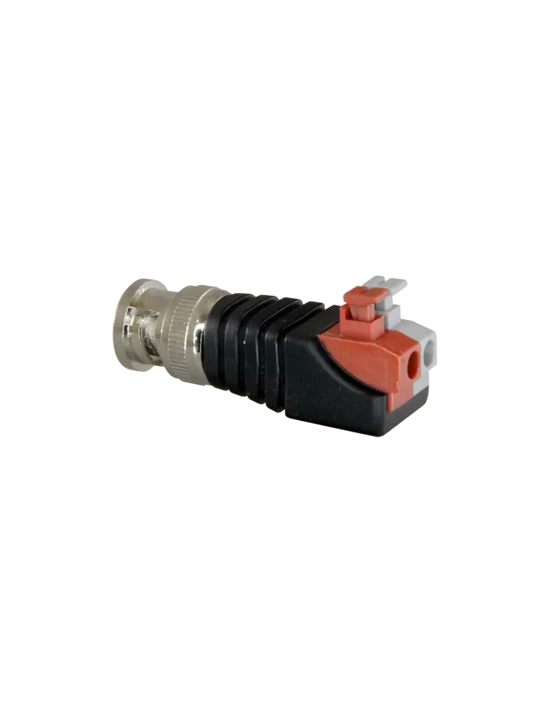 Safire - Conector BNC macho de fácil conexionado - Salida +/ de 2 term
