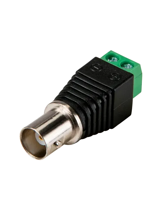 SAFIRE Conector SAFIRE - BNC hembra - Salida +/ de 2 terminales - 40 m