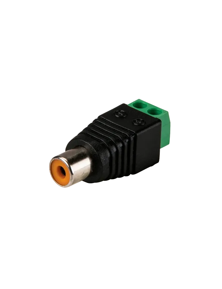 SAFIRE Conector - RCA hembra - Salida +/ de 2 terminales - 36 mm (Fo)