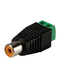 SAFIRE Conector - RCA hembra - Salida +/ de 2 terminales - 36 mm (Fo)
