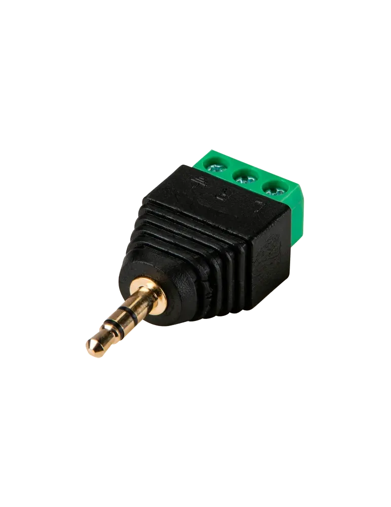 SAFIRE Conector SAFIRE - Jack 3.5 mm Estéreo - Salida +/ de 2 terminal