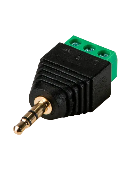 SAFIRE Conector SAFIRE - Jack 3.5 mm Estéreo - Salida +/ de 2 terminal