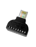 MARCA BLANCA Adaptador de RJ45 a terminal - Conector RJ45 macho - 8 te