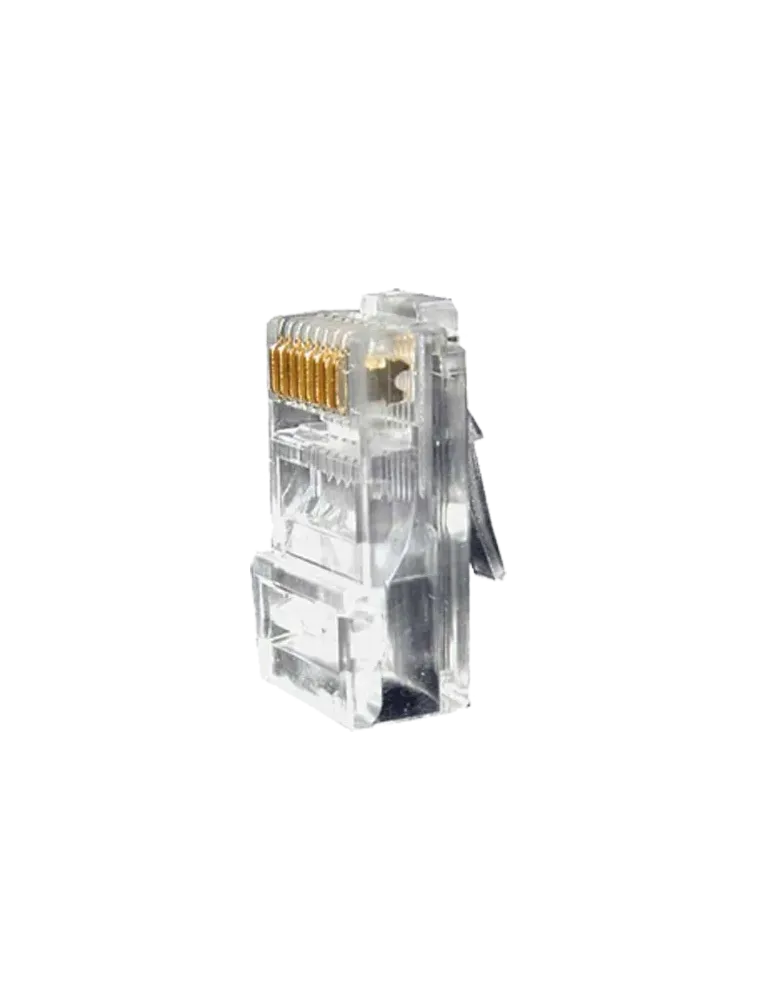 MARCA BLANCA Conector - RJ45 CAT6 para crimpar - Compatible con cable