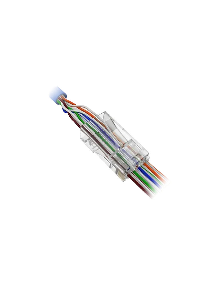 MARCA BLANCA Conector RJ45 Safire - Para crimpar - Especial categoría