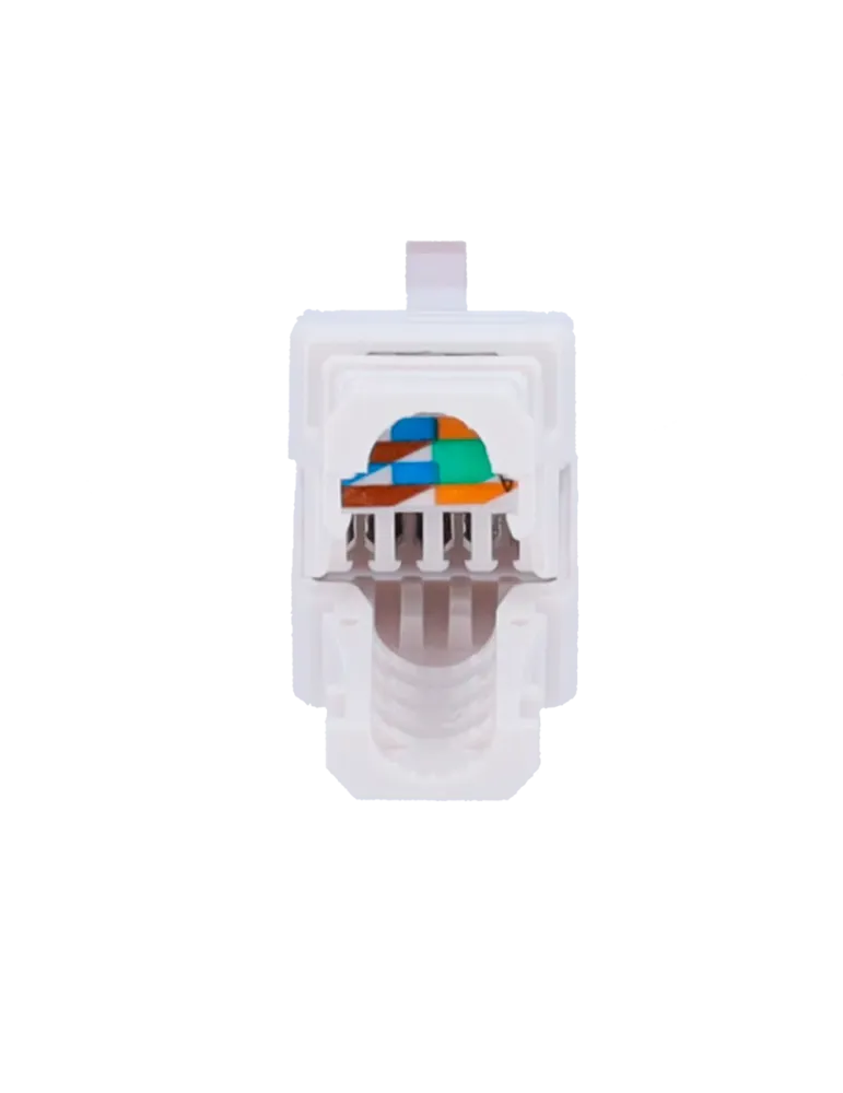 MARCA BLANCA Conector para cables UTP - Conector salida RJ45 - Compati