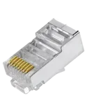 MARCA BLANCA Conectores - RJ45 FTP CAT 5E para crimpar - Compatible co
