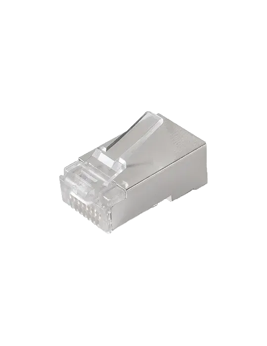 MARCA BLANCA Conectores - RJ45 FTP CAT 6 para crimpar - Compatible con