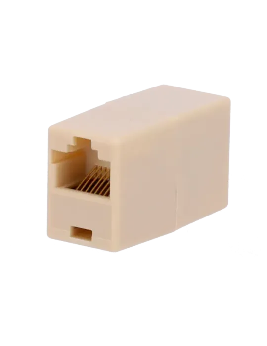 NACIONAL Conector - Empalme para cables UTP - Conector entrada RJ45 -