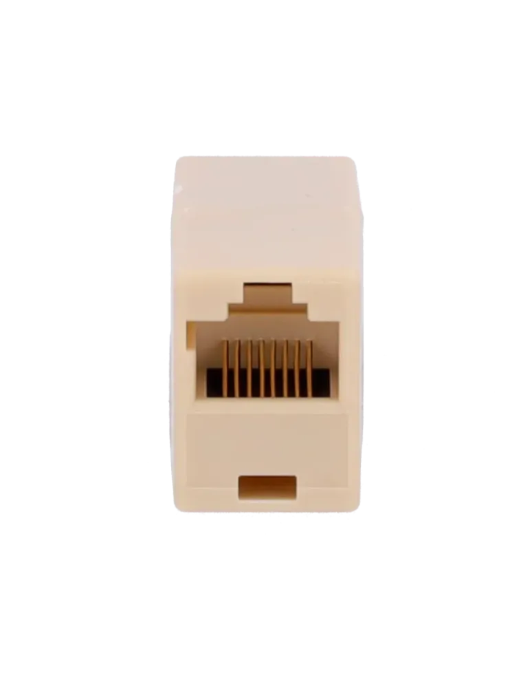 NACIONAL Conector - Empalme para cables UTP - Conector entrada RJ45 -