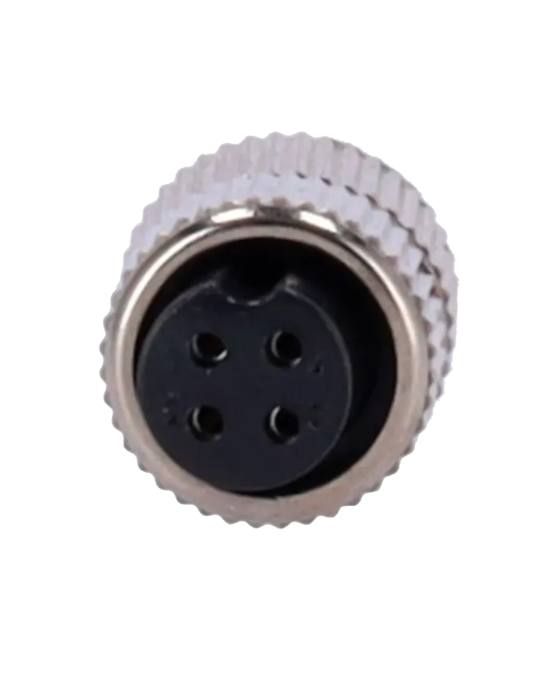 MARCA BLANCA Conector M12 Hembra para soldar - Streamax compatible - 1