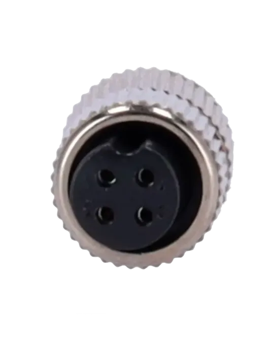 MARCA BLANCA Conector M12 Hembra para soldar - Streamax compatible - 1