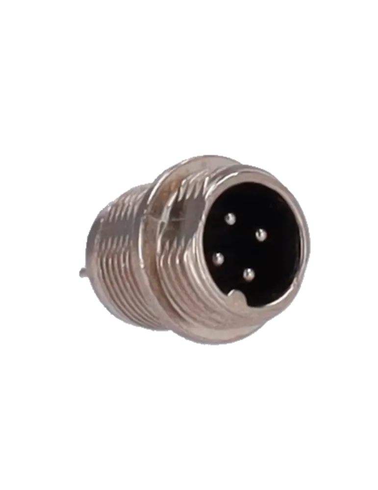 MARCA BLANCA Conector M12 Macho para soldar - Streamax compatible - 10