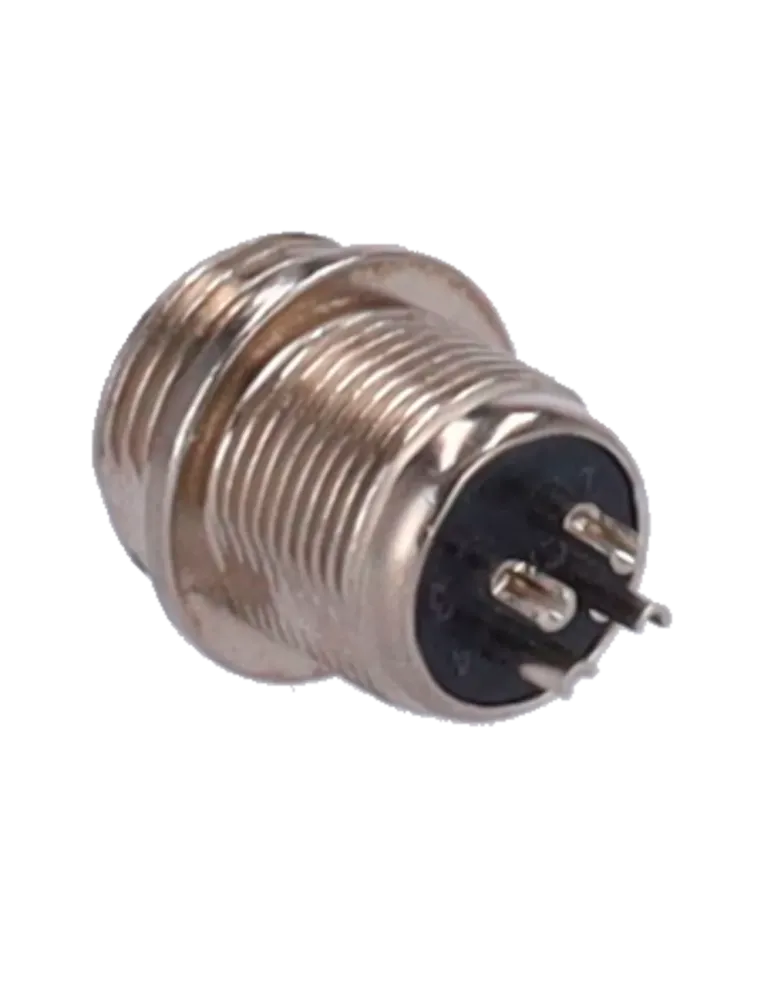 MARCA BLANCA Conector M12 Macho para soldar - Streamax compatible - 10