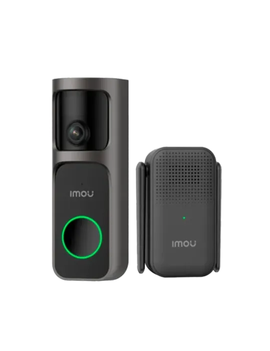 IMOU Doorbell 3 Kit 4MP - WiFi 2.4 GHz / 5000mAh ó AC 8~24V - Lente Pa