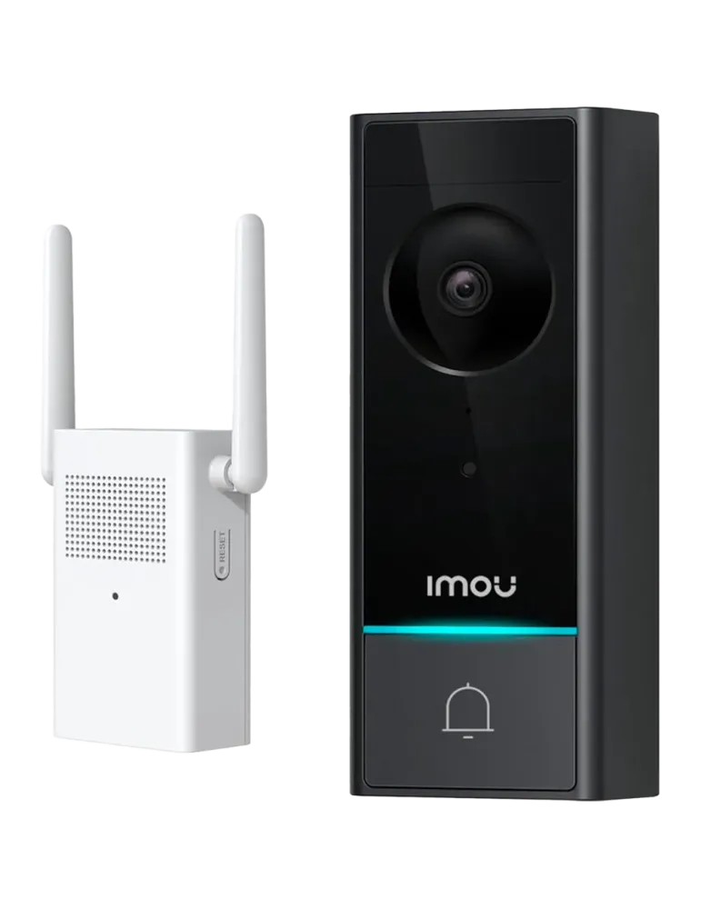 IMOU Kit Doorbel DB60 5MP - WiFi 2.4 GHz / 6200 mAh ó AC 12~24V - 164º