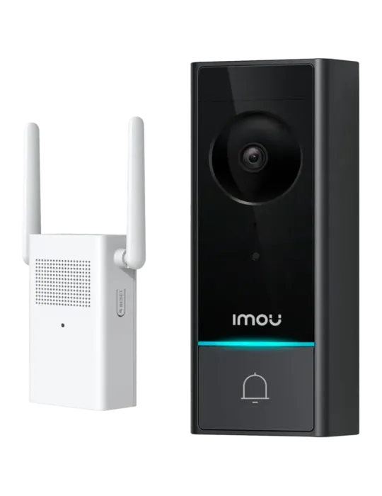 IMOU Kit Doorbel DB60 5MP - WiFi 2.4 GHz / 6200 mAh ó AC 12~24V - 164º