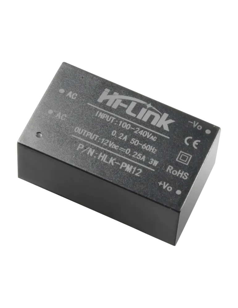 MARCA BLANCA Alimentador electrónico - 12 V / 250 mA - Reducidas dimen