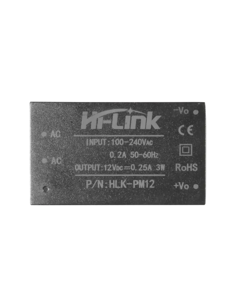 MARCA BLANCA Alimentador electrónico - 12 V / 250 mA - Reducidas dimen