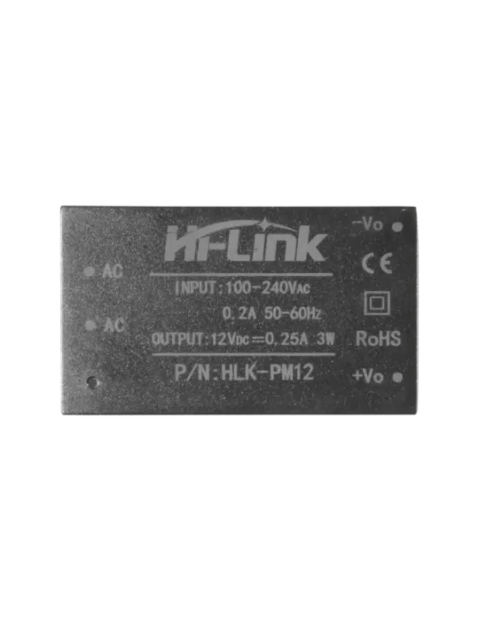 MARCA BLANCA Alimentador electrónico - 12 V / 250 mA - Reducidas dimen