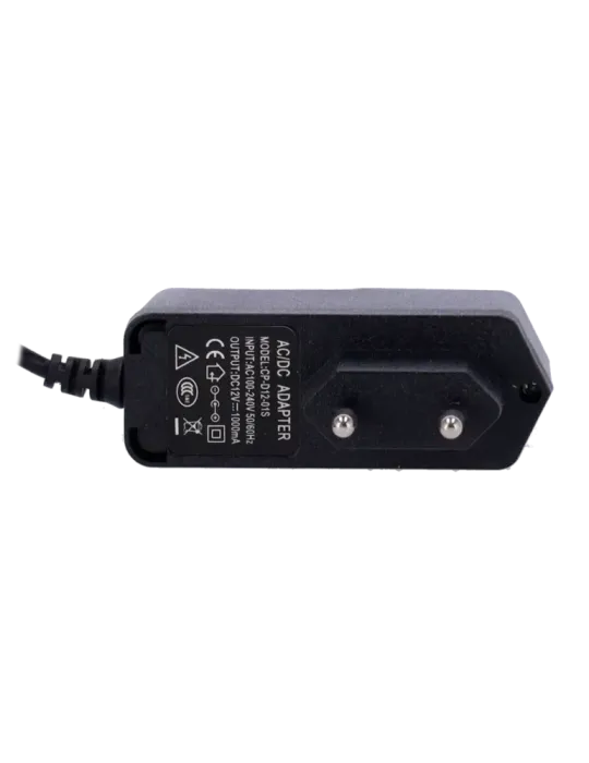 MARCA BLANCA Alimentador electrónico - 12 V / 1000 mA - Reducidas dime