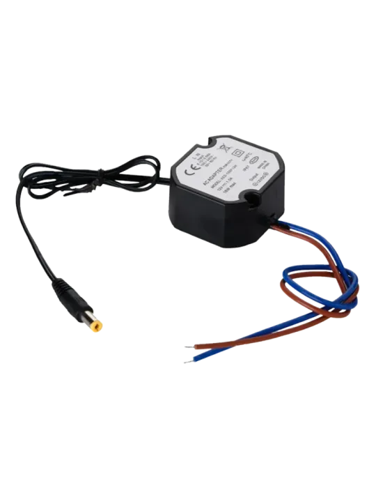 MARCA BLANCA Adaptador de Corriente - 12 V / 1A /12 W - Impermeable IP
