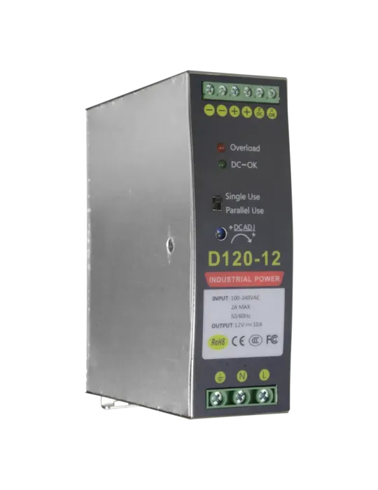 MARCA BLANCA Fuente de alimentación conmutada - Salida DC 12 V 10 A /
