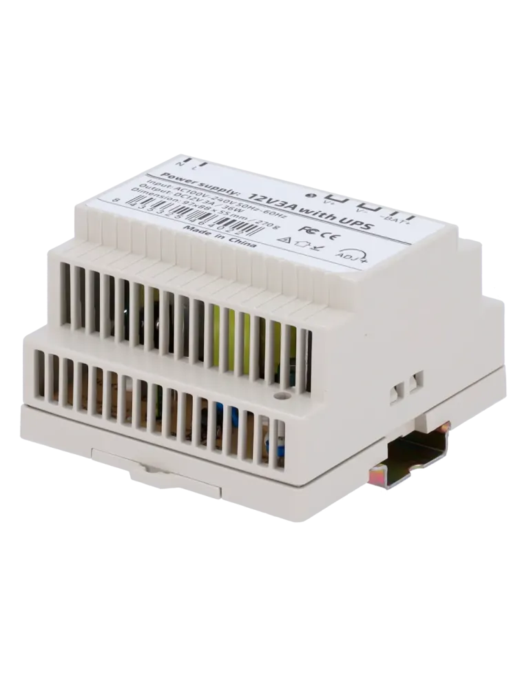MARCA BLANCA Fuente de alimentación con función UPS - Salida DC 12 V 3