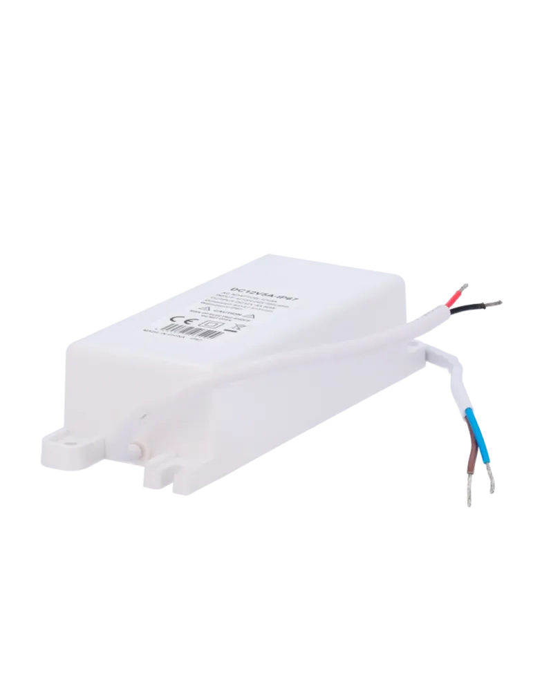 MARCA BLANCA Fuente de alimentación - Salida DC 12 V 5 A - Salida AC 2