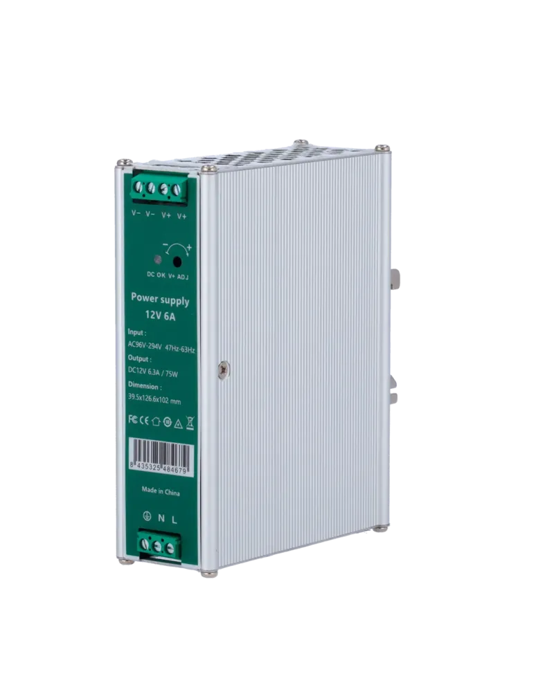 MARCA BLANCA Fuente de alimentación conmutada - Salida DC 12 V 6.3 A /
