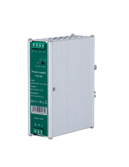 MARCA BLANCA Fuente de alimentación conmutada - Salida DC 12 V 6.3 A /