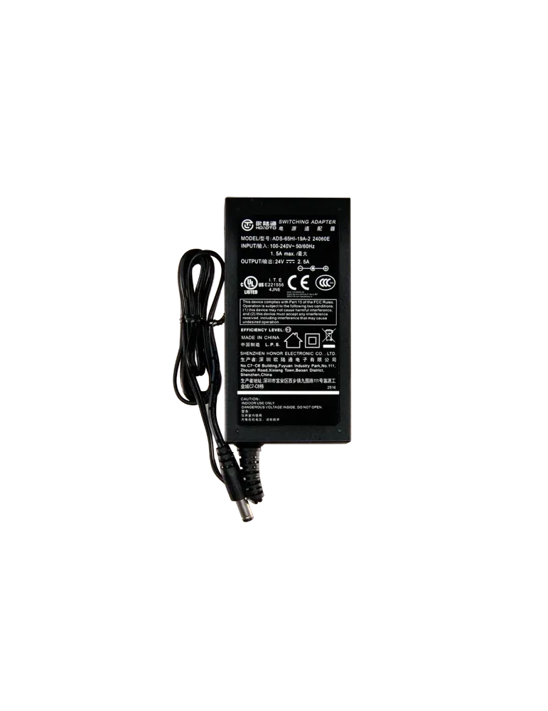 MARCA BLANCA Alimentador electrónico - 24 V / 2500 mA - Reducidas dime