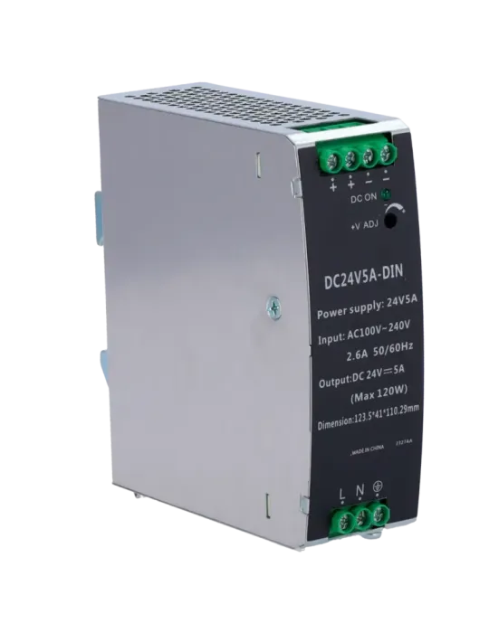 MARCA BLANCA Fuente de alimentación conmutada - Salida DC 24 V 5 A / 1